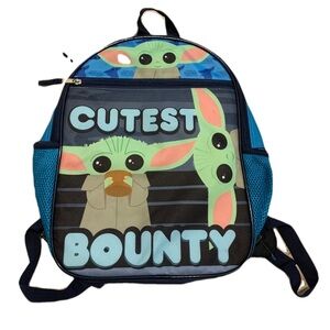Star Wars The Mandalorian Grogu "Cutest Bounty" Backpack